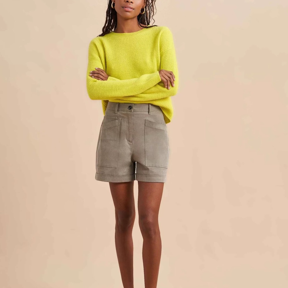 La Ligne Canvas Short Mushroom - Picture 2 of 6